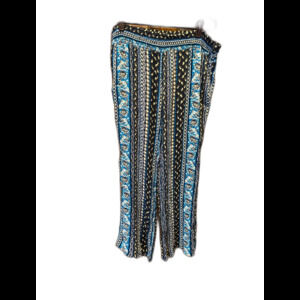 Westport 1962 Womens Capri Seersucker Wide Leg Cropped  Summer Pants Size 1X